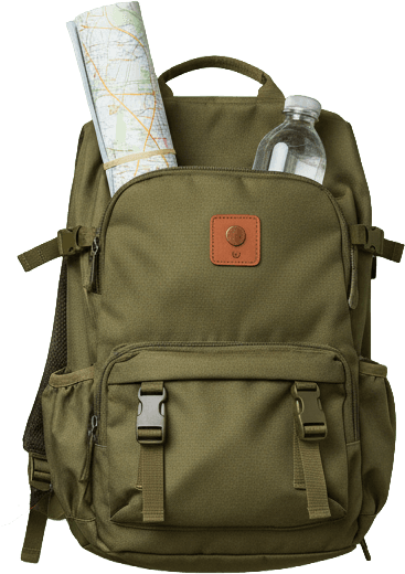 Person riding a bicycle